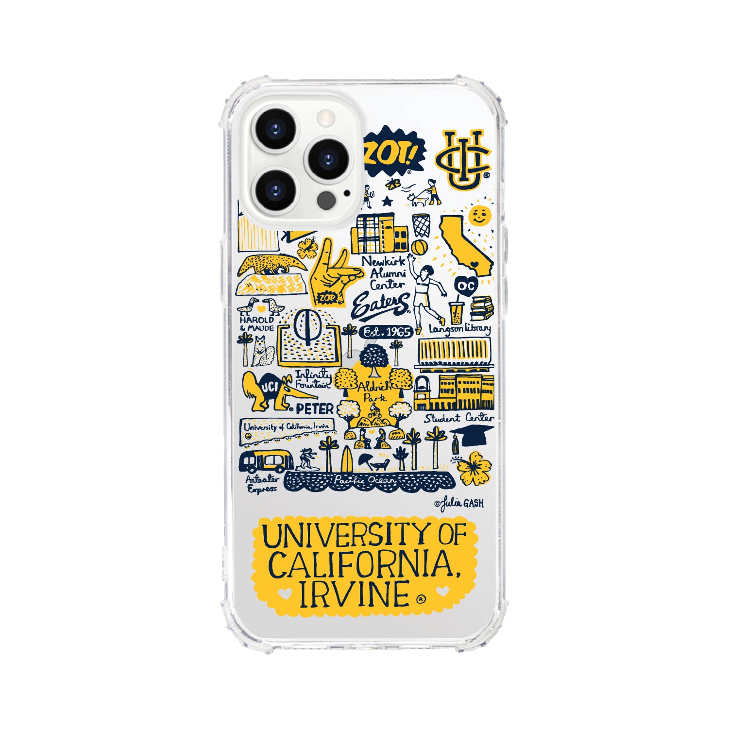 Phone Case, Tough Edge, University of California-Irvine