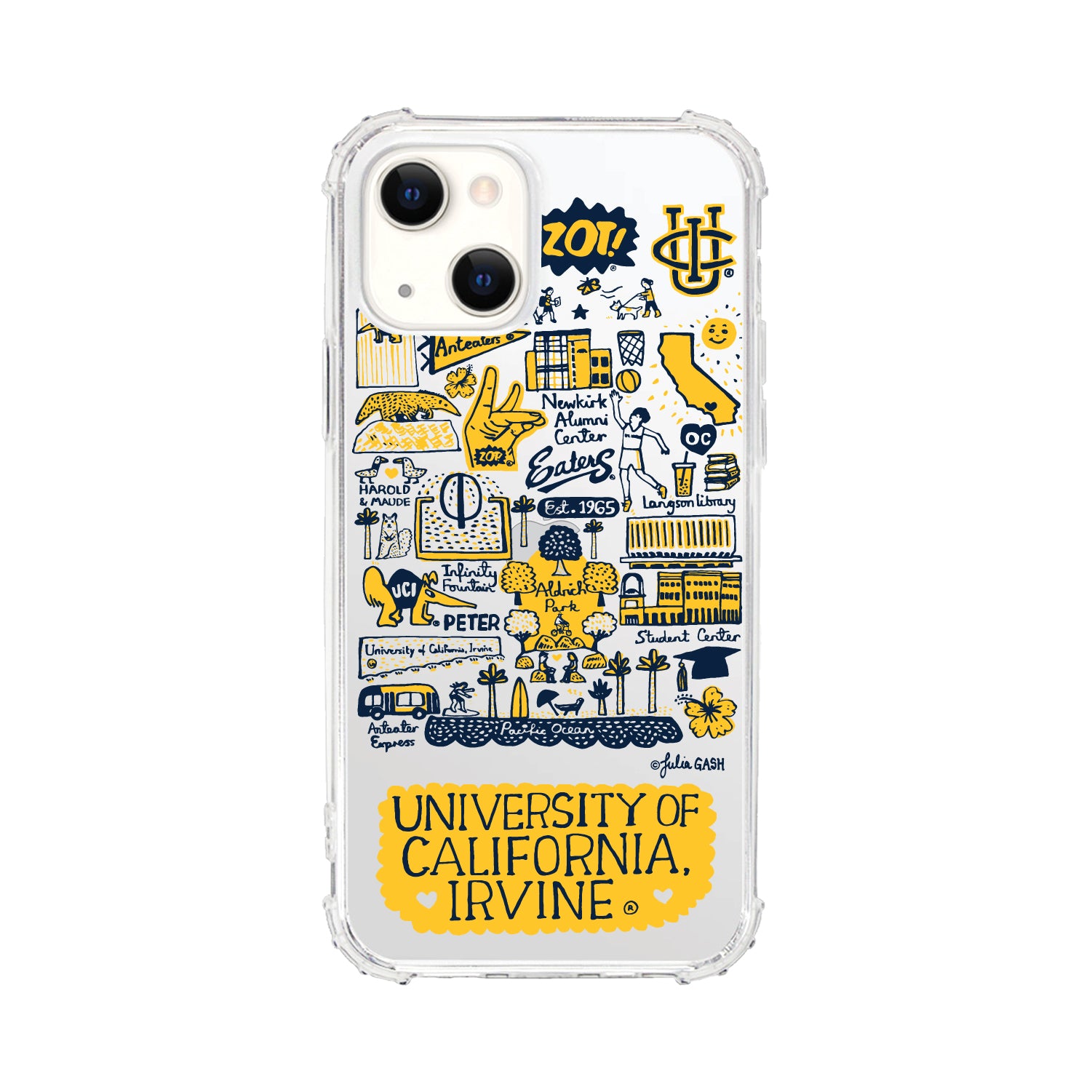 Phone Case, Tough Edge, University of California-Irvine