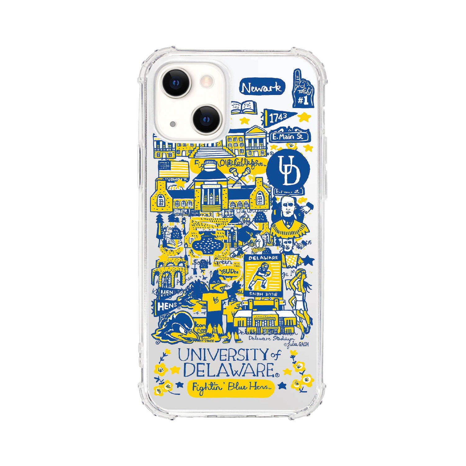 Phone Case, Tough Edge, University of Delaware