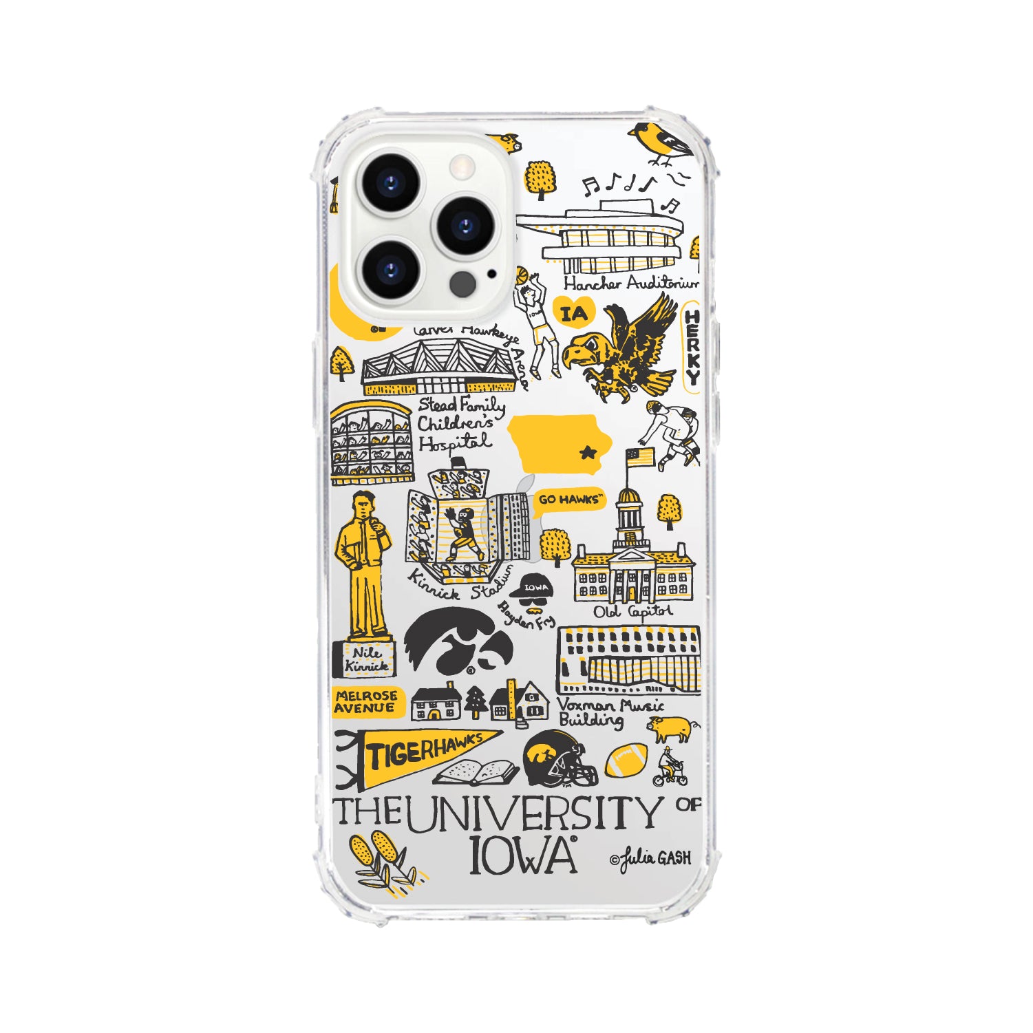 Phone Case, Tough Edge, The University of Iowa