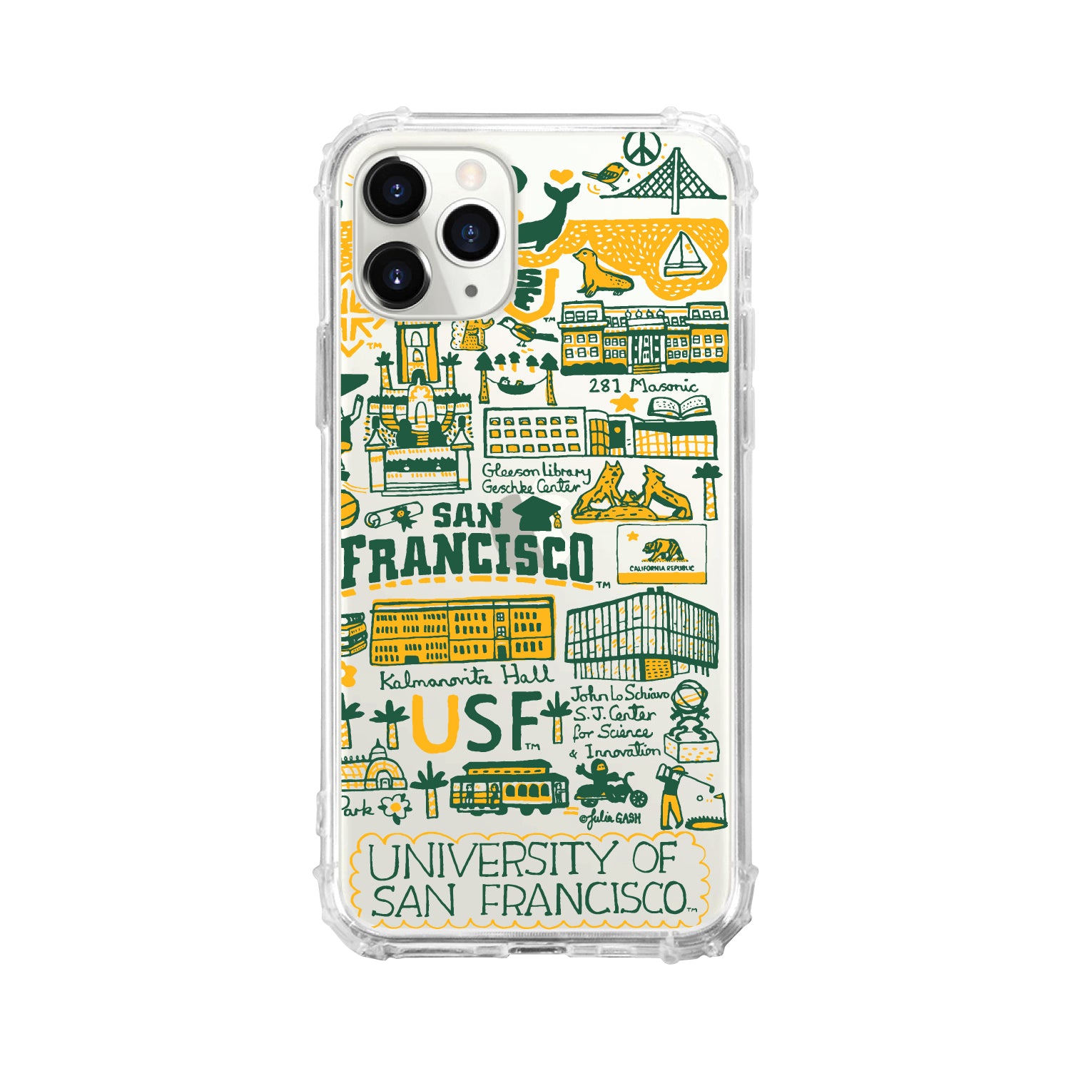 Phone Case, Tough Edge, University of San Francisco