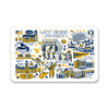 Mouse Pad, Fabric, West Virginia University