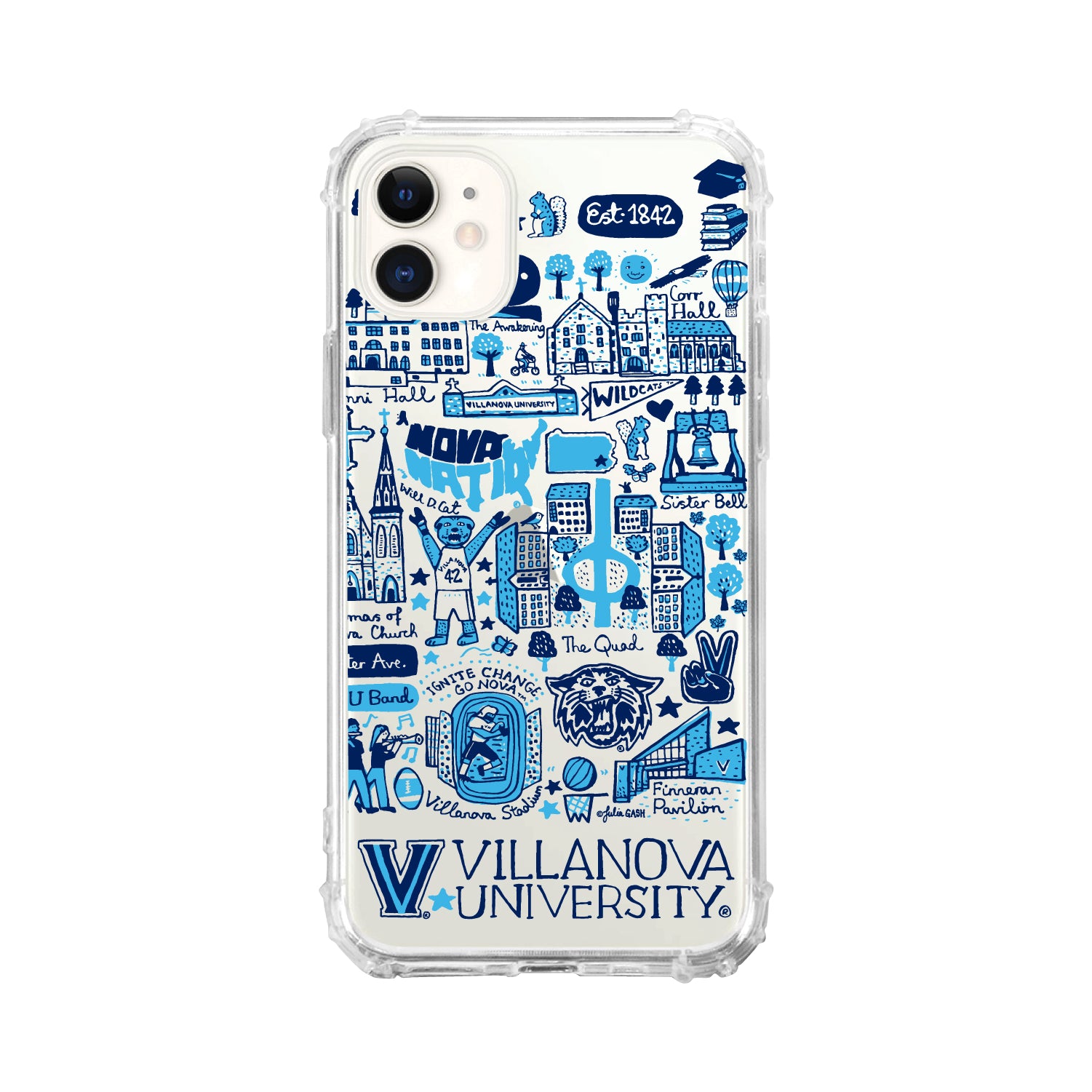 Phone Case, Tough Edge, Villanova University