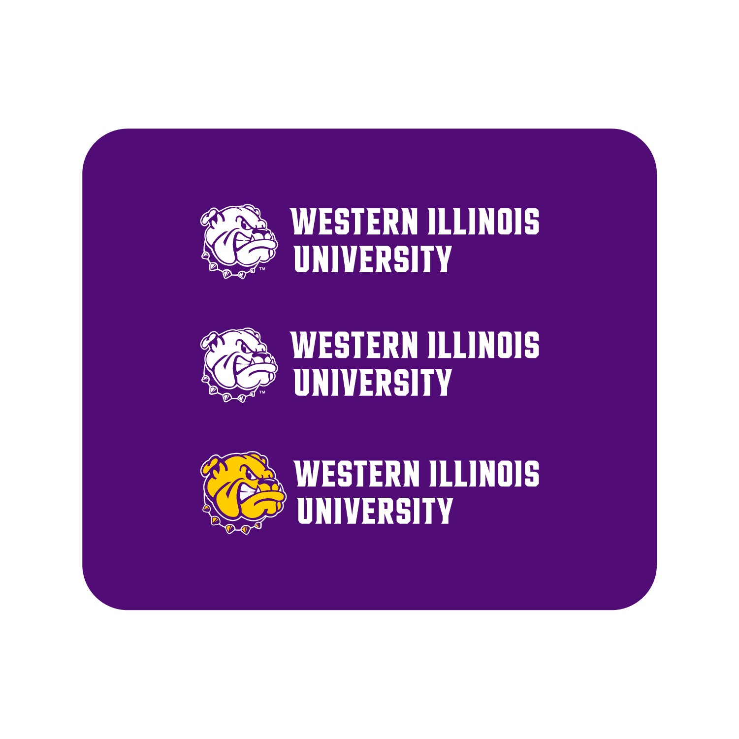 Western Illinois University Fabric Mouse Pad | OTM Essentials