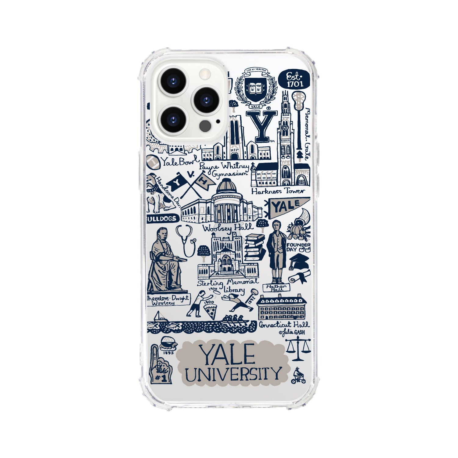 Phone Case, Tough Edge, Yale University