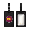 Luggage Tag, Faux Leather, Arizona State University