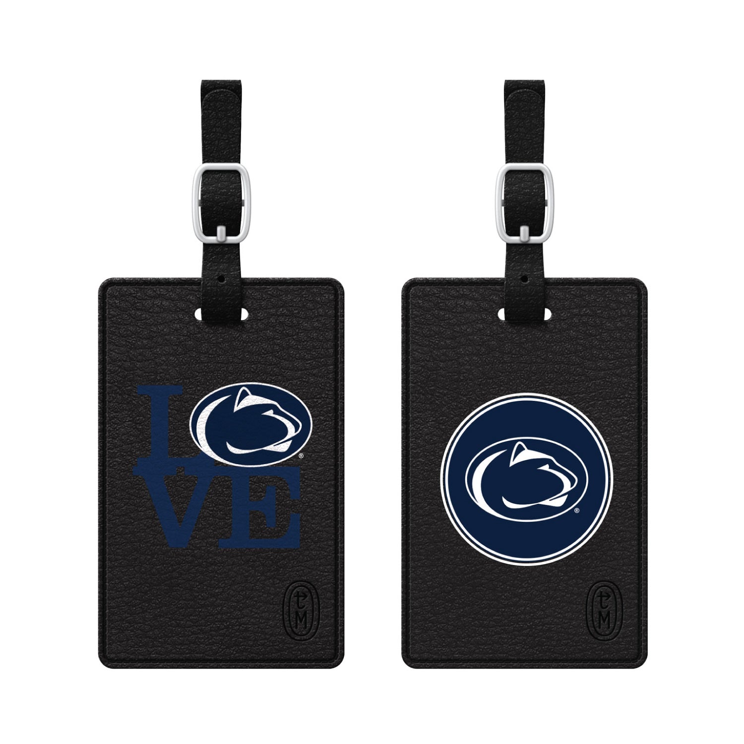 Luggage Tag, Faux Leather, Penn State University