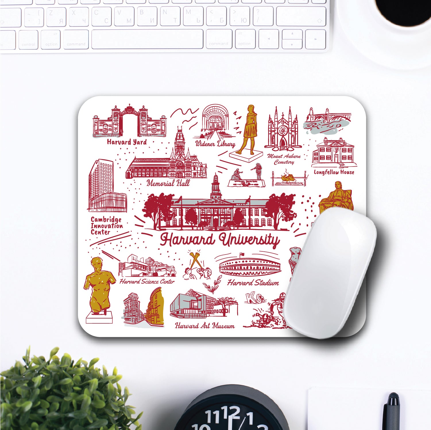 Harvard University Mouse Pad | OTM Essentials