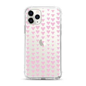 iPhone Tough Edge Case, Falling Hearts
