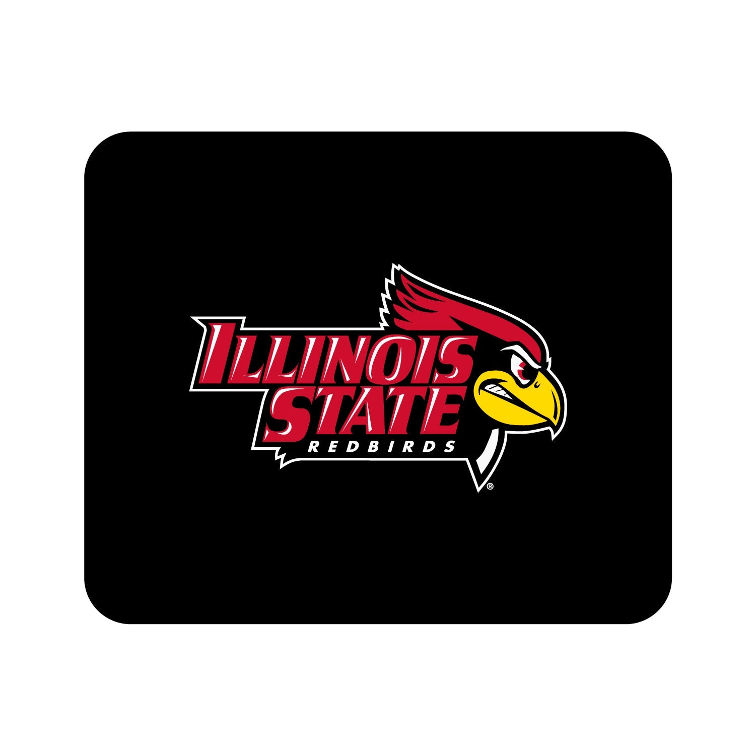 Illinois State University - Black Mousepad, Classic