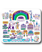 OTM Essentials Prints Series Mouse Pad, New Orleans