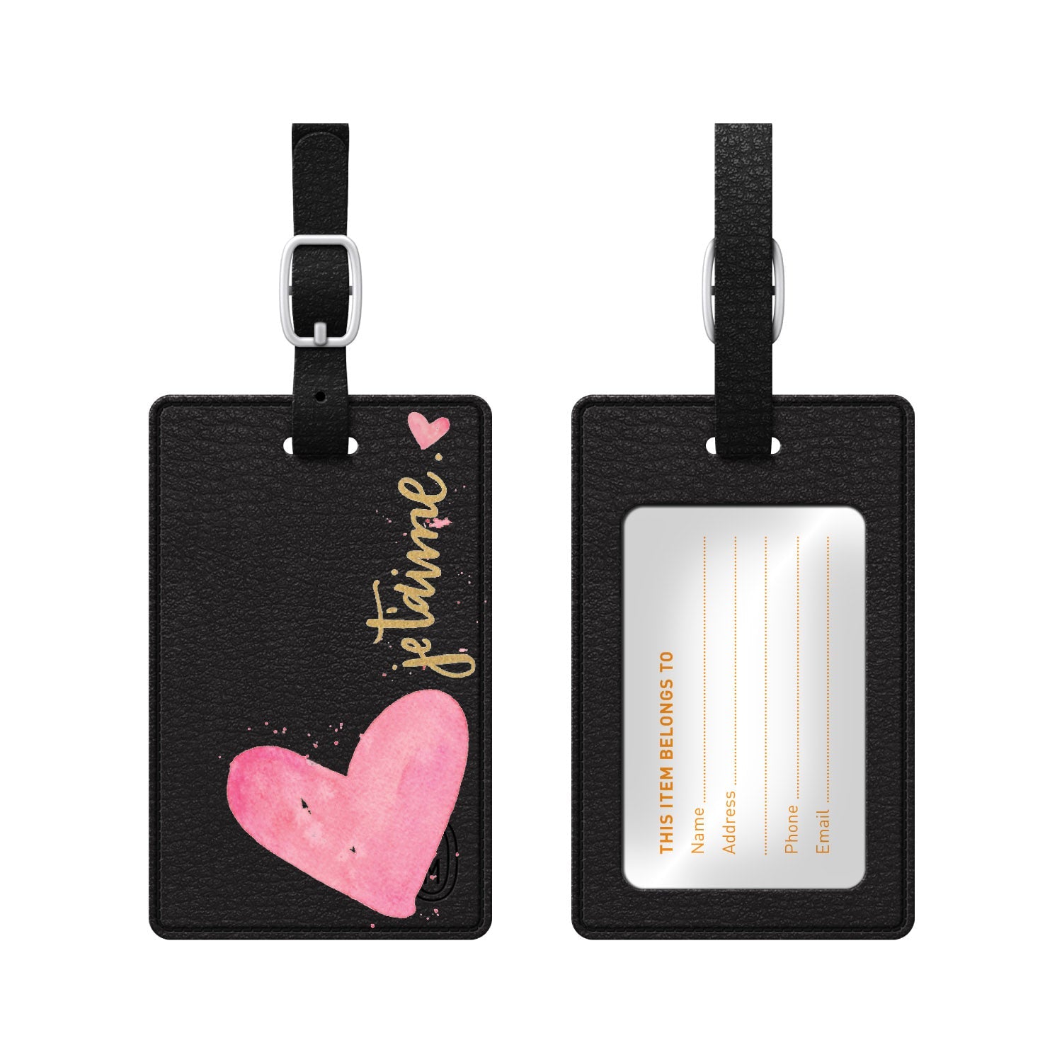 Luggage Tag, Je T’aime Rosé