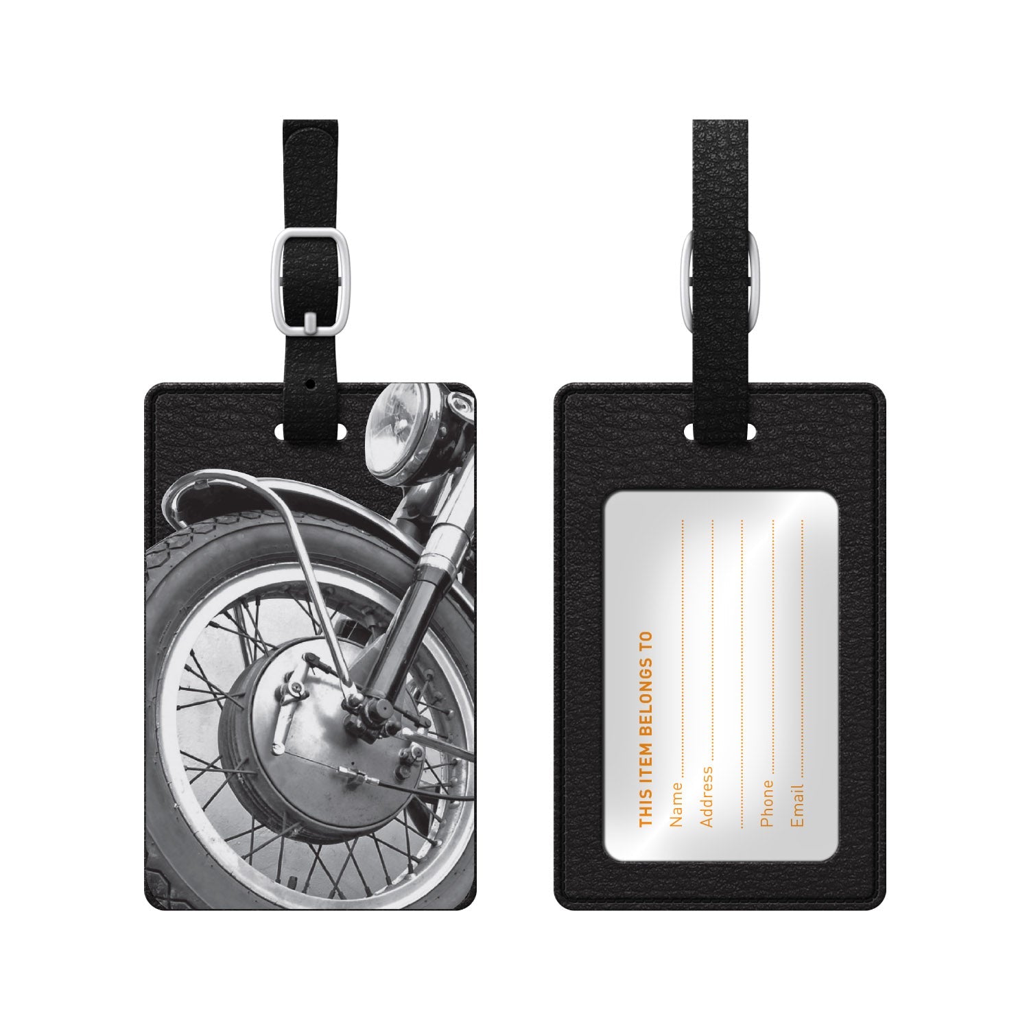 Luggage Tag, Motorcycle