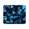 Mouse Pad, Blue Triangle