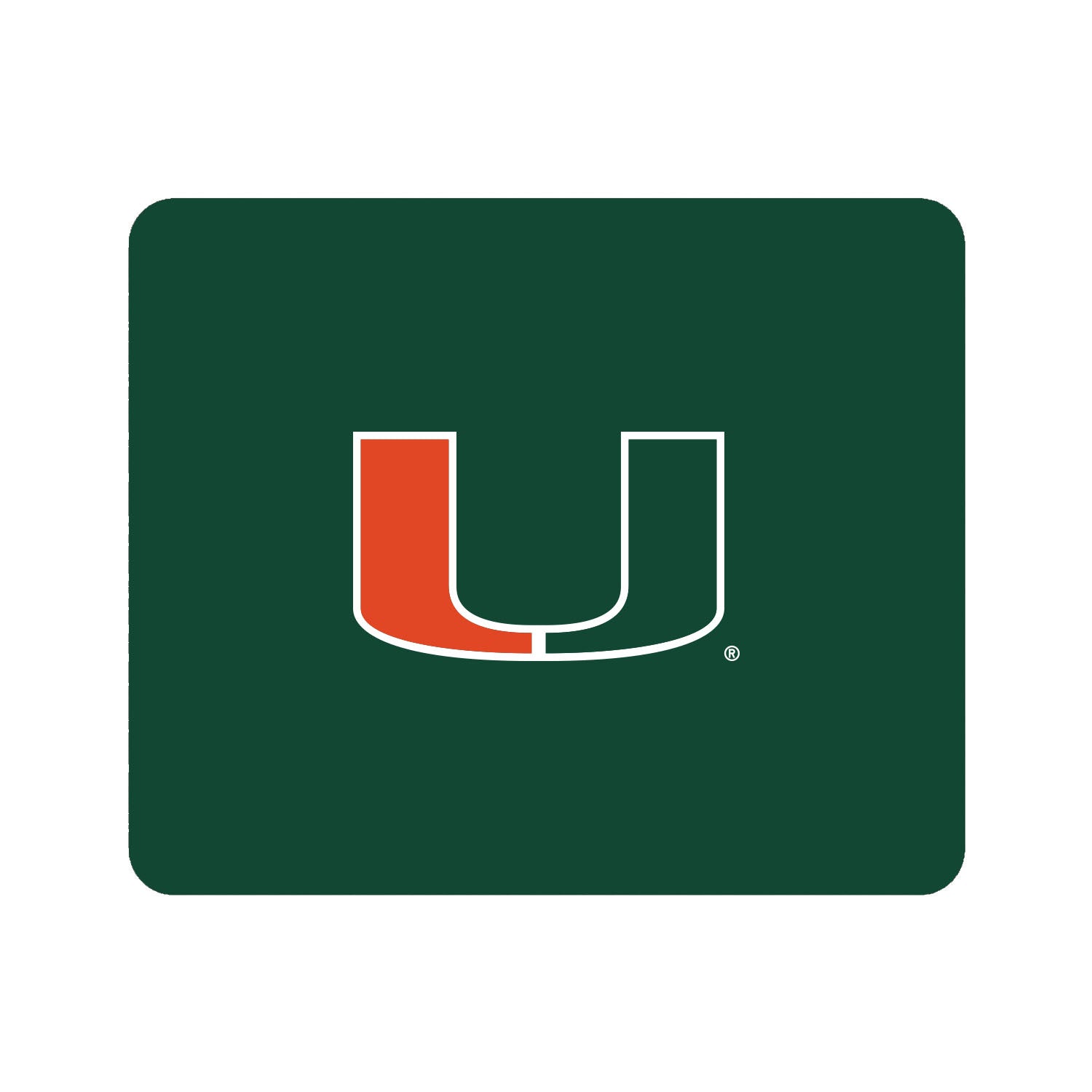 Mouse Pad, Fabric, University of Miami | OTM Essentials