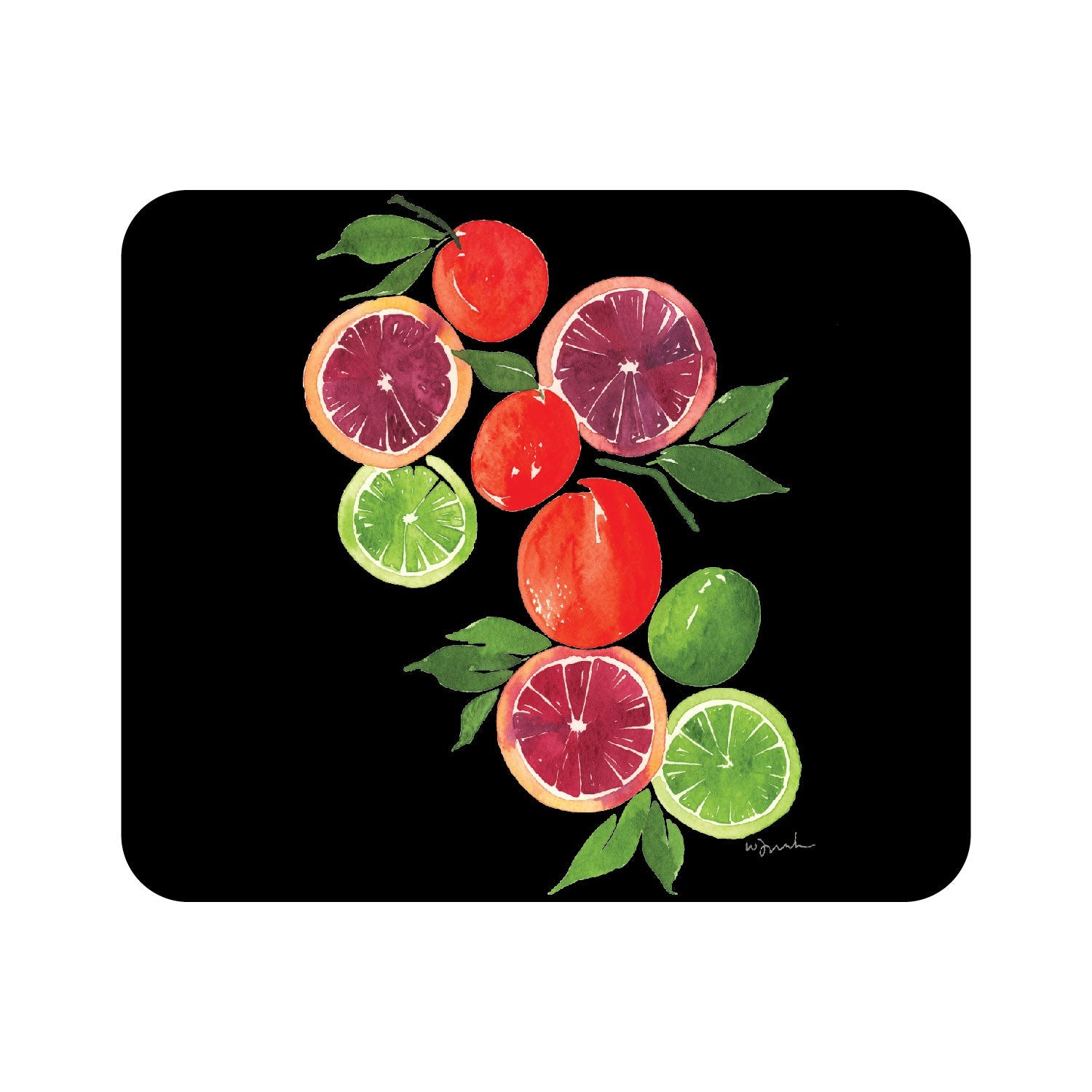 Mouse Pad, Blood Orange