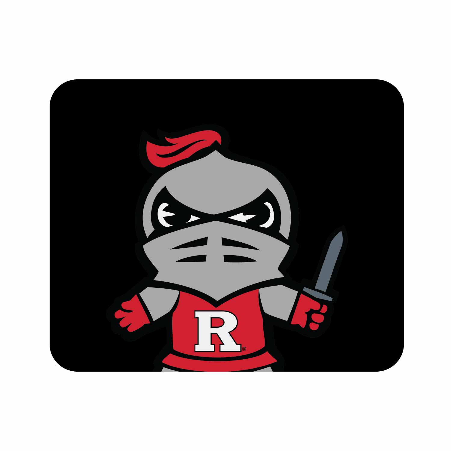 Rutgers University (Tokyodachi) Mousepad, Cropped V1