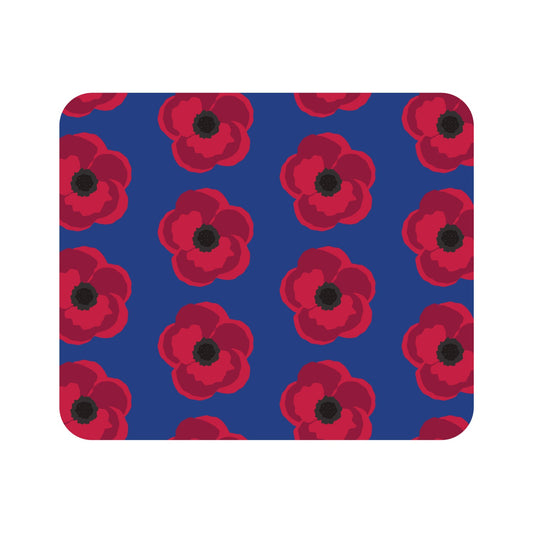 Mouse Pad, Poppies All Over