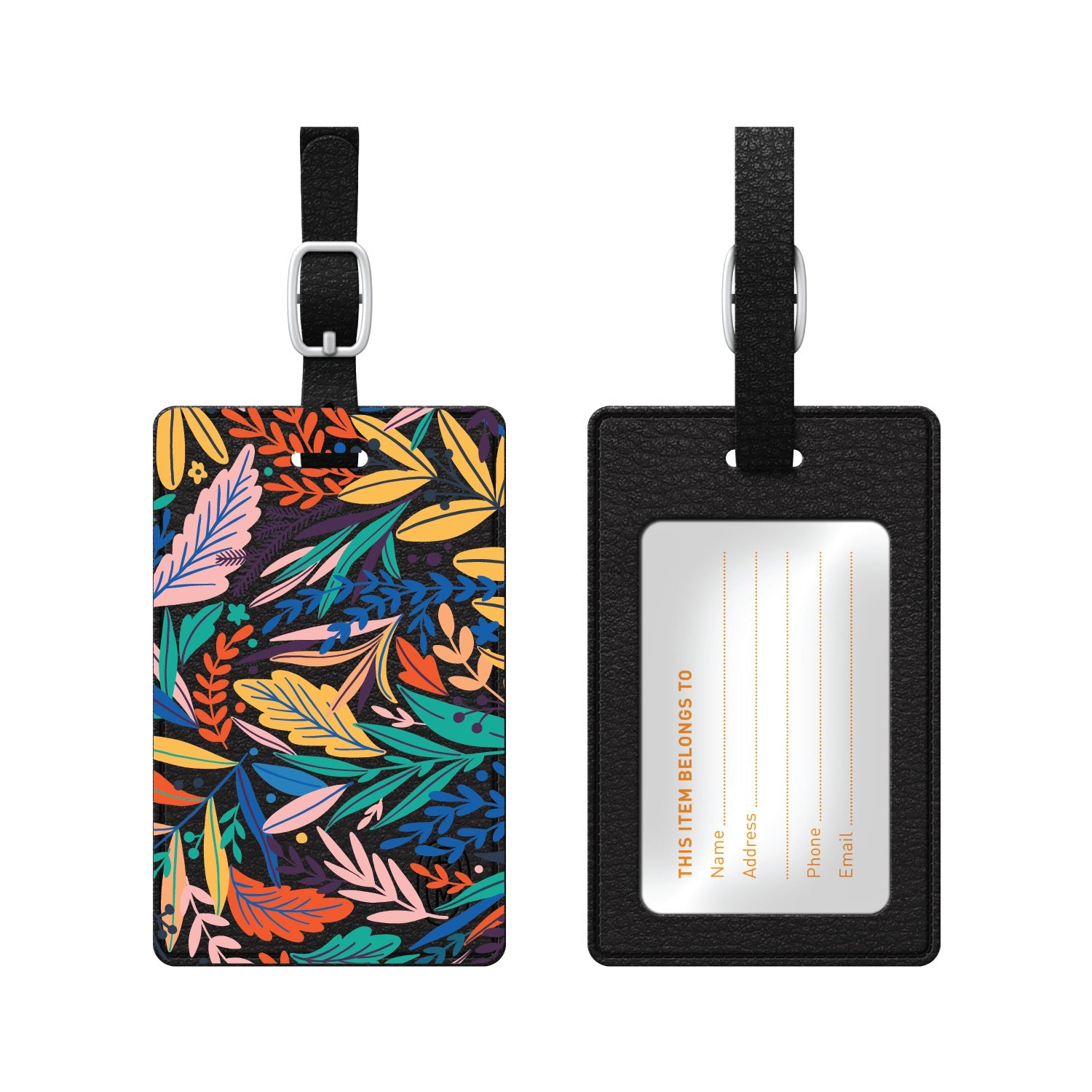 Luggage Tag, Spring Motif