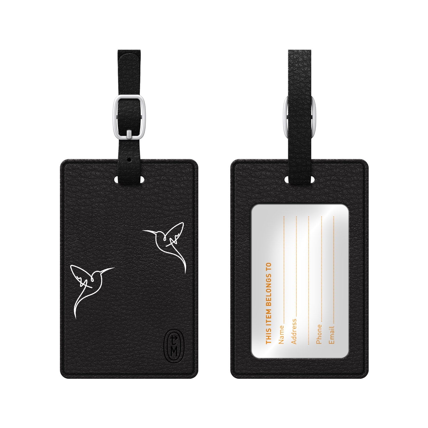 Luggage Tag, Hummingbirds