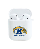 Kent State University - Airpod Case (TPU), Frosted White, Classic