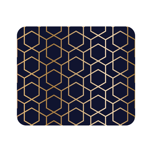 Mouse Pad, Golden Hexagrams