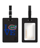 University of Florida Faux Leather Luggage Tag, Love