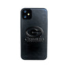 Grambling State University Leather Shell Phone Case, Black, Alumni - iPhone 11