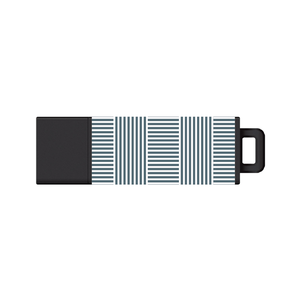 Blue Stripes, USB Flash Drive | OTM Essentials