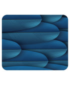 OTM Essentials Prints Series Mouse Pad, Royal Blue Feathers