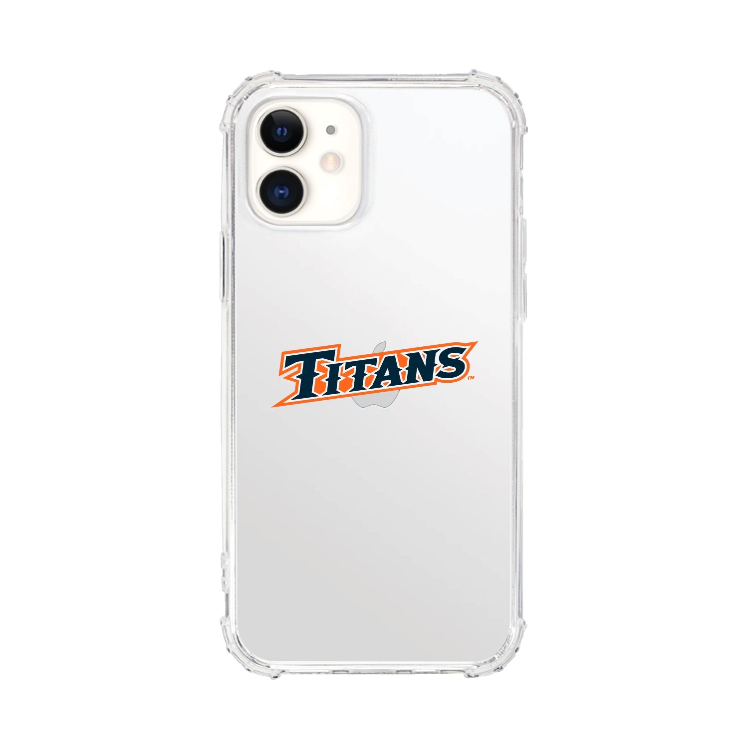 California State Univeristy - Fullerton Clear Tough Edge Phone Case, Classic - iPhone 12 mini