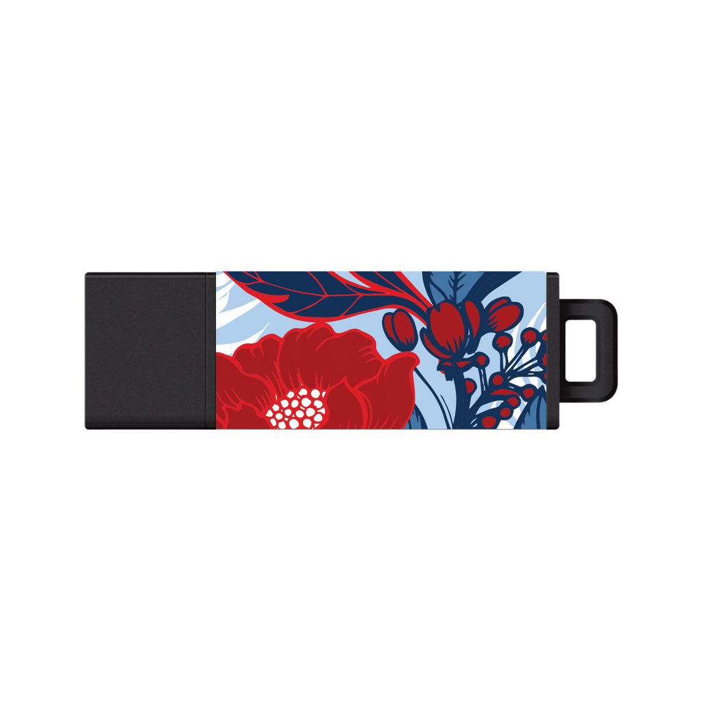 Red Poppies USB Flash Drive | OTM Essentials