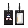 University of Connecticut Faux Leather Luggage Tag