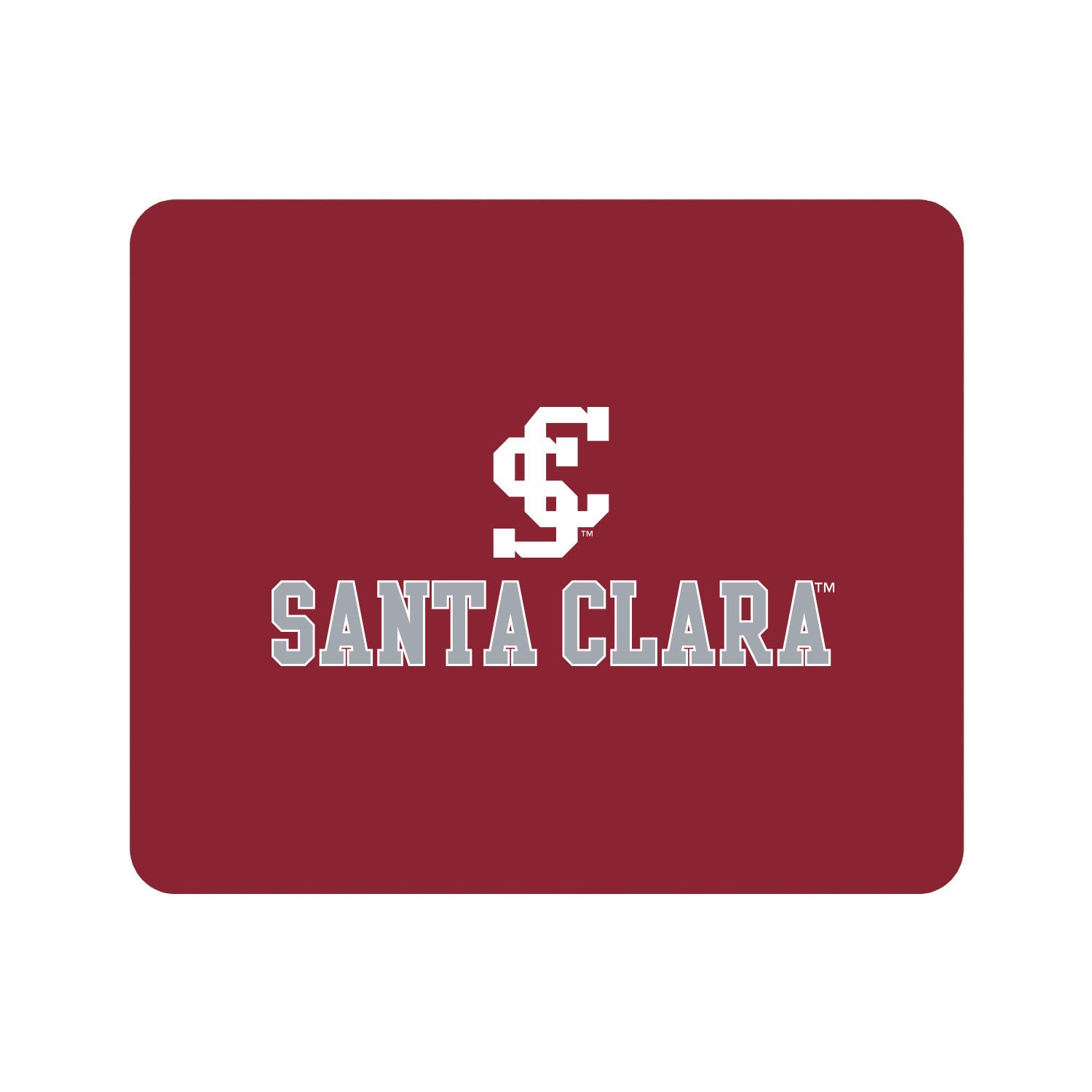 Mouse Pad, Fabric, Santa Clara University