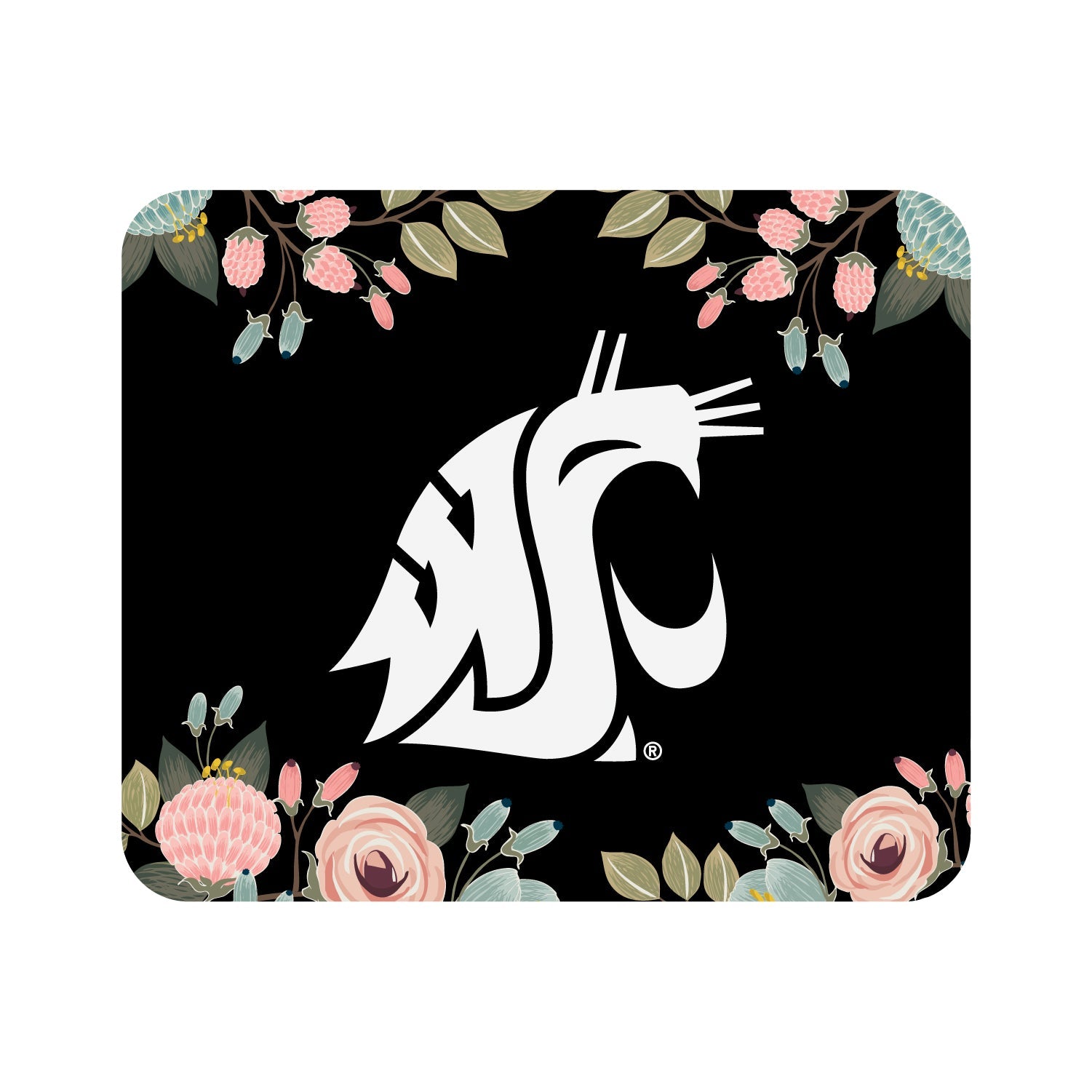 Mouse Pad, Fabric, Washington State University