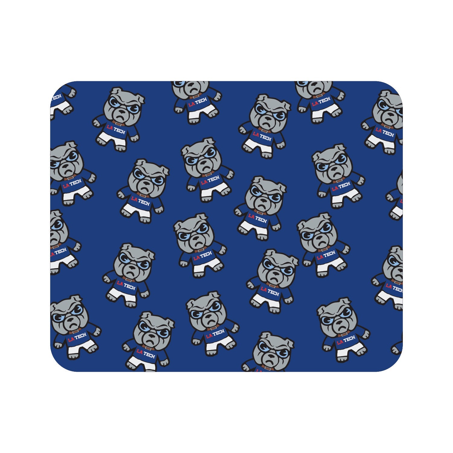 Mouse Pad, Fabric, Louisiana Tech