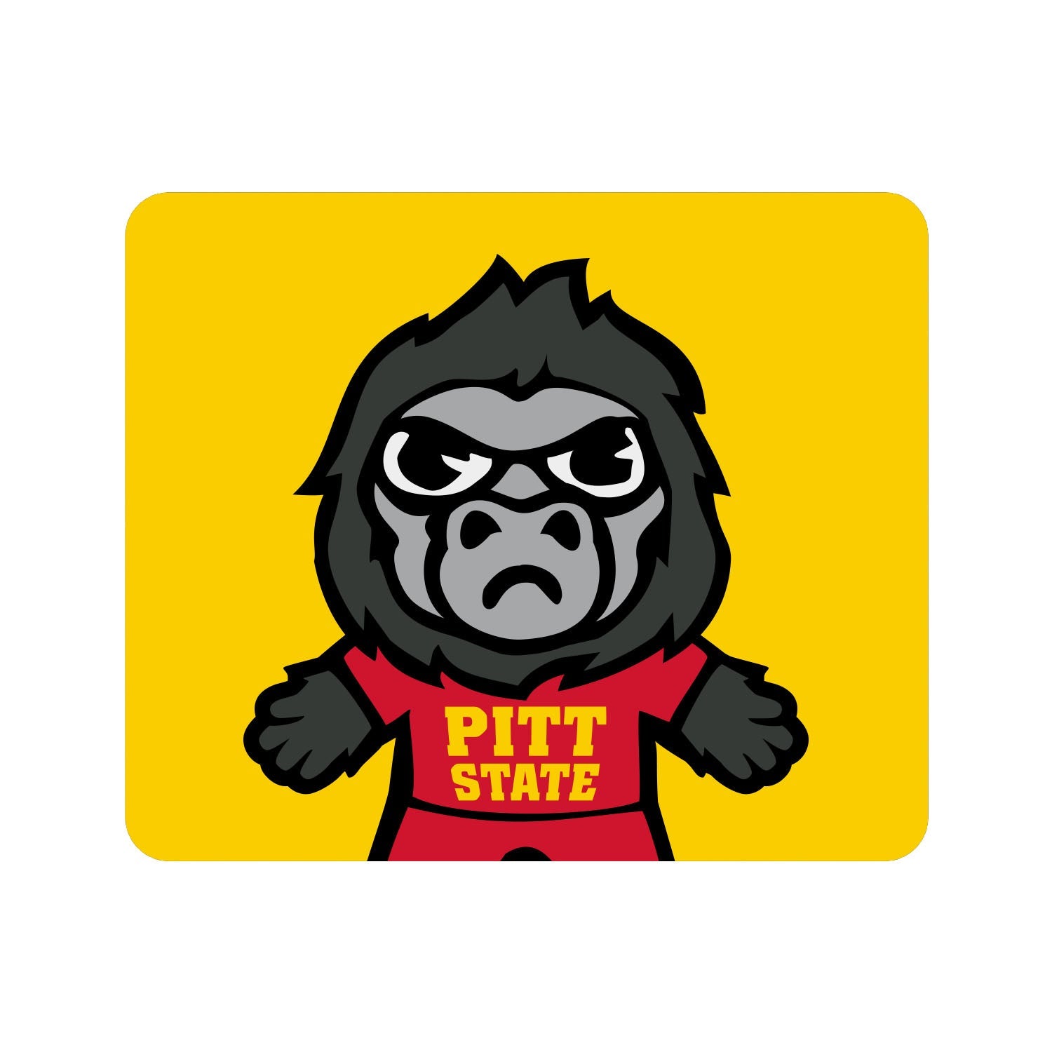 Mouse Pad, Fabric, Pittsburg State University
