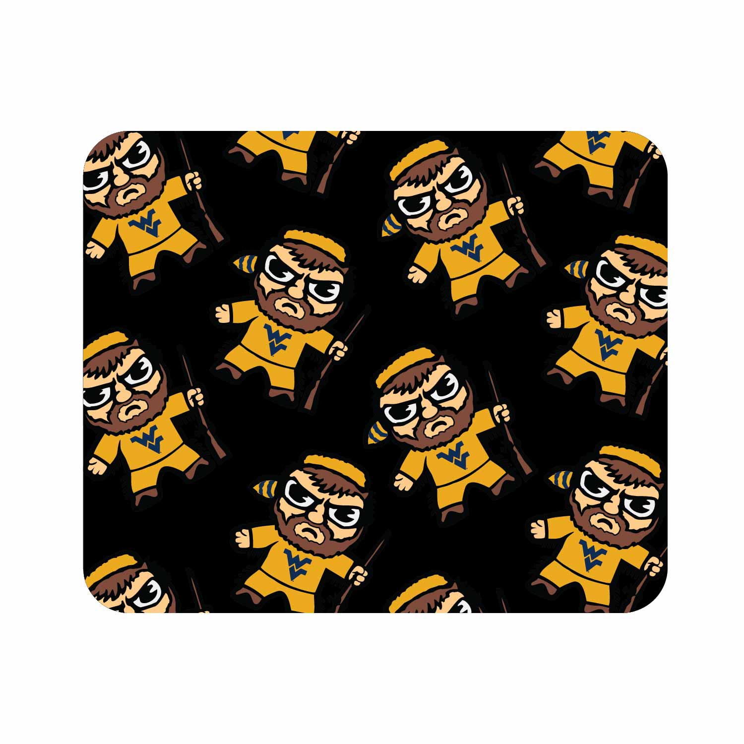 Mouse Pad, Fabric, West Virginia University