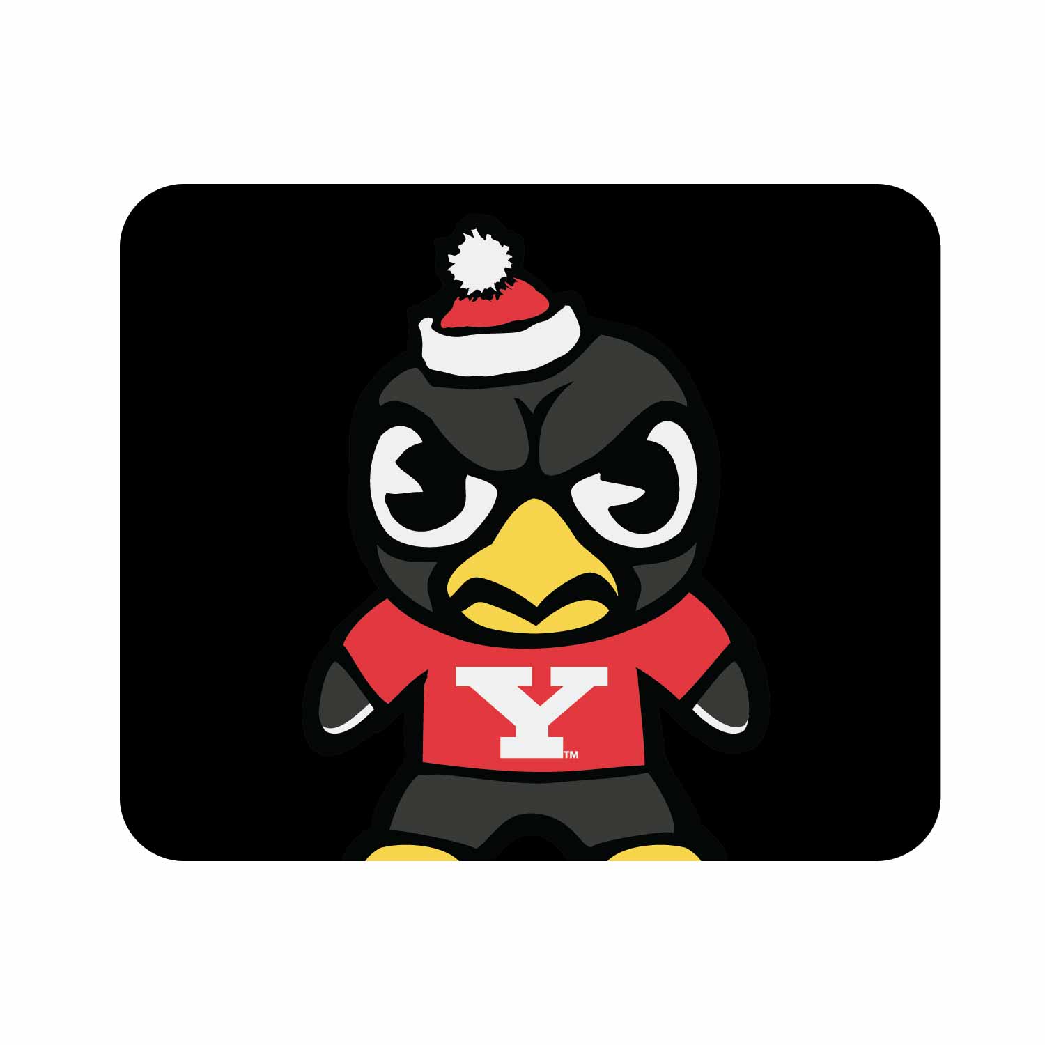 Mouse Pad, Fabric, Youngstown State University