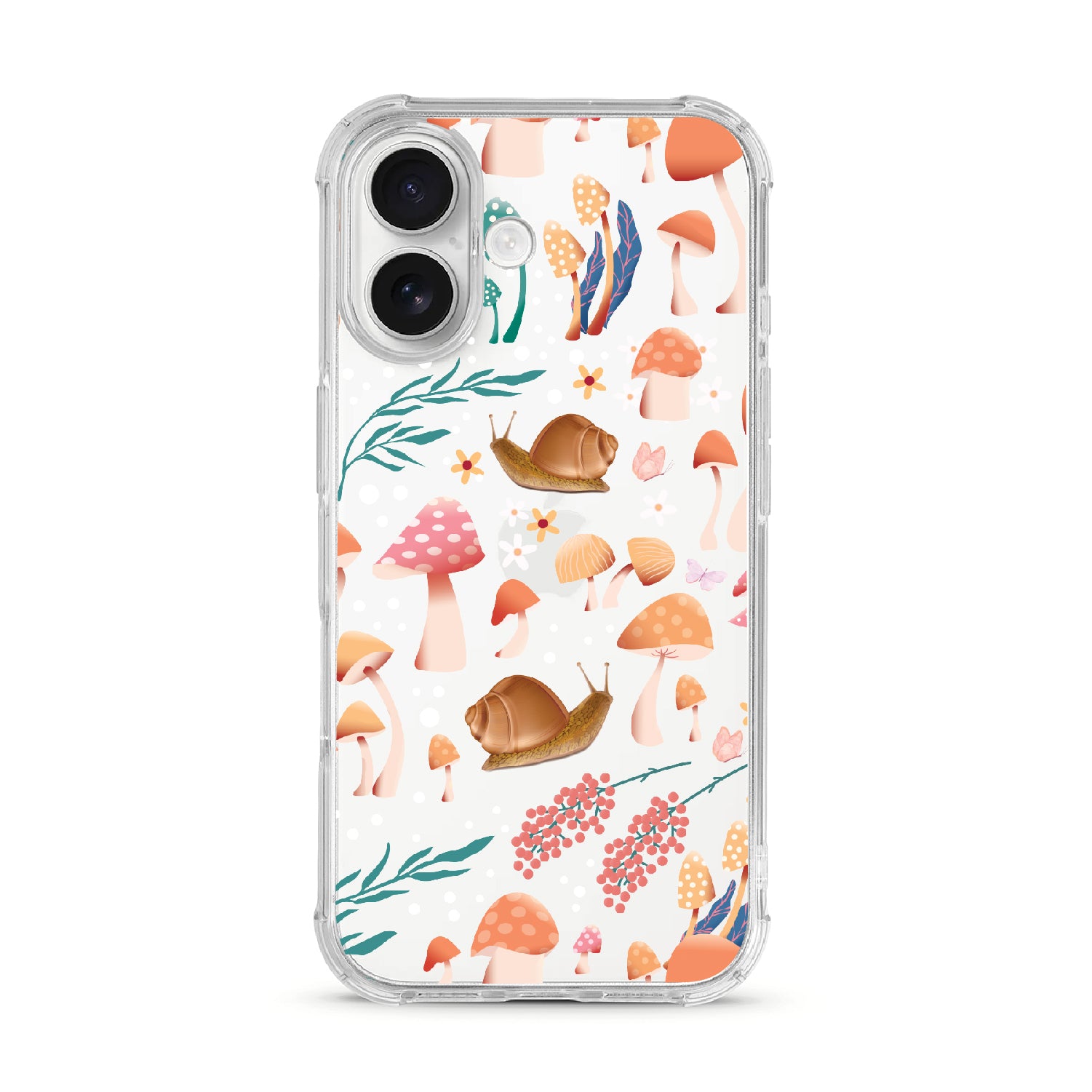 Phone Case, Tough Edge, Shrooms