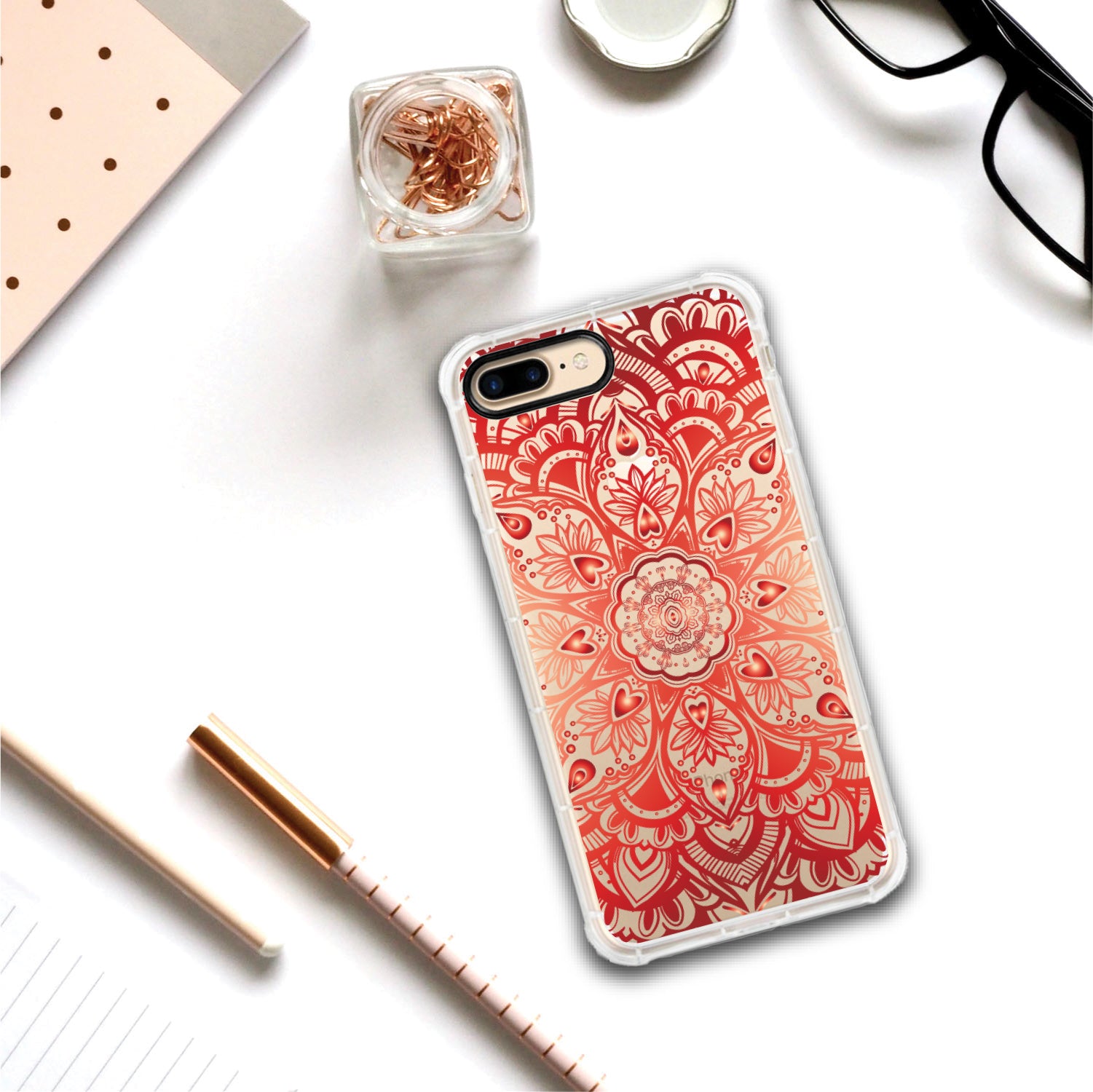 OTM Essentials | Mandala Heart Phone Case