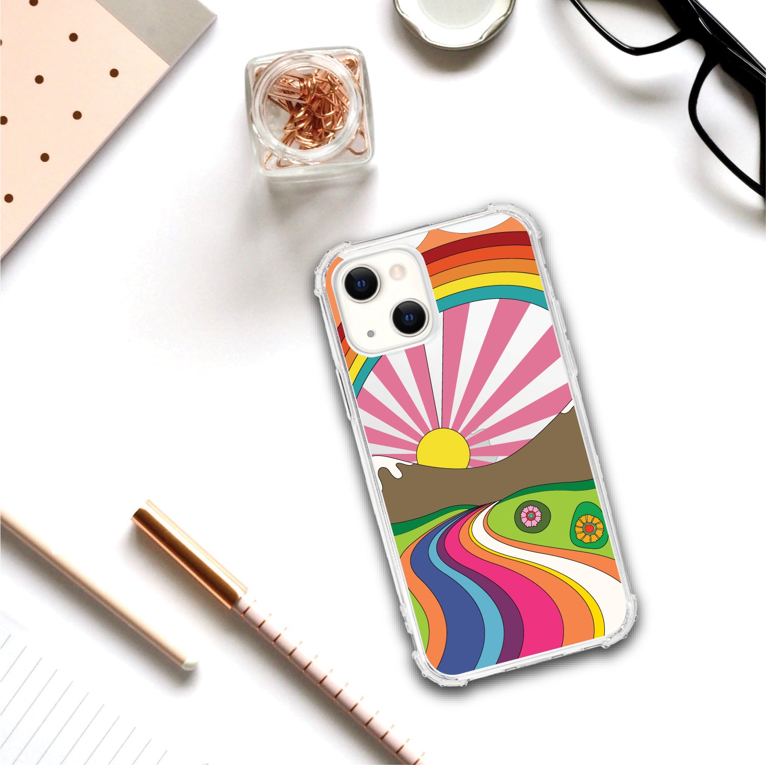 OTM Essentials | Rainbow Gumdrops Phone Case