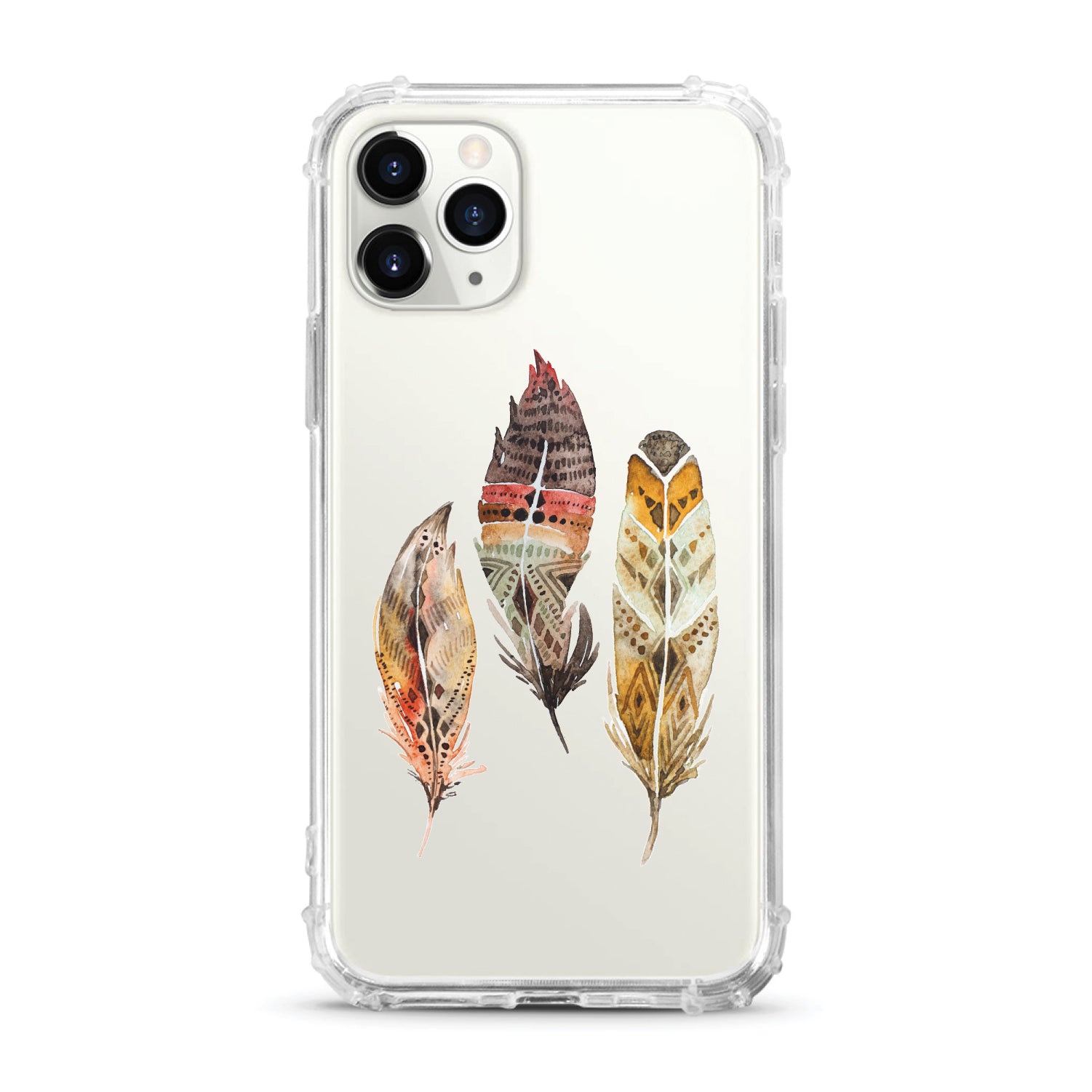 OTM Essentials | Triple Feathers Phone Case