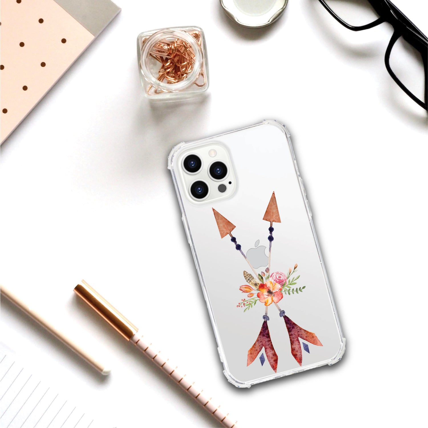 OTM Essentials | Flowers & Arrows Phone Case