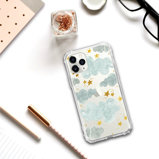 iPhone Case Clouds and Stars | OTM Essentials