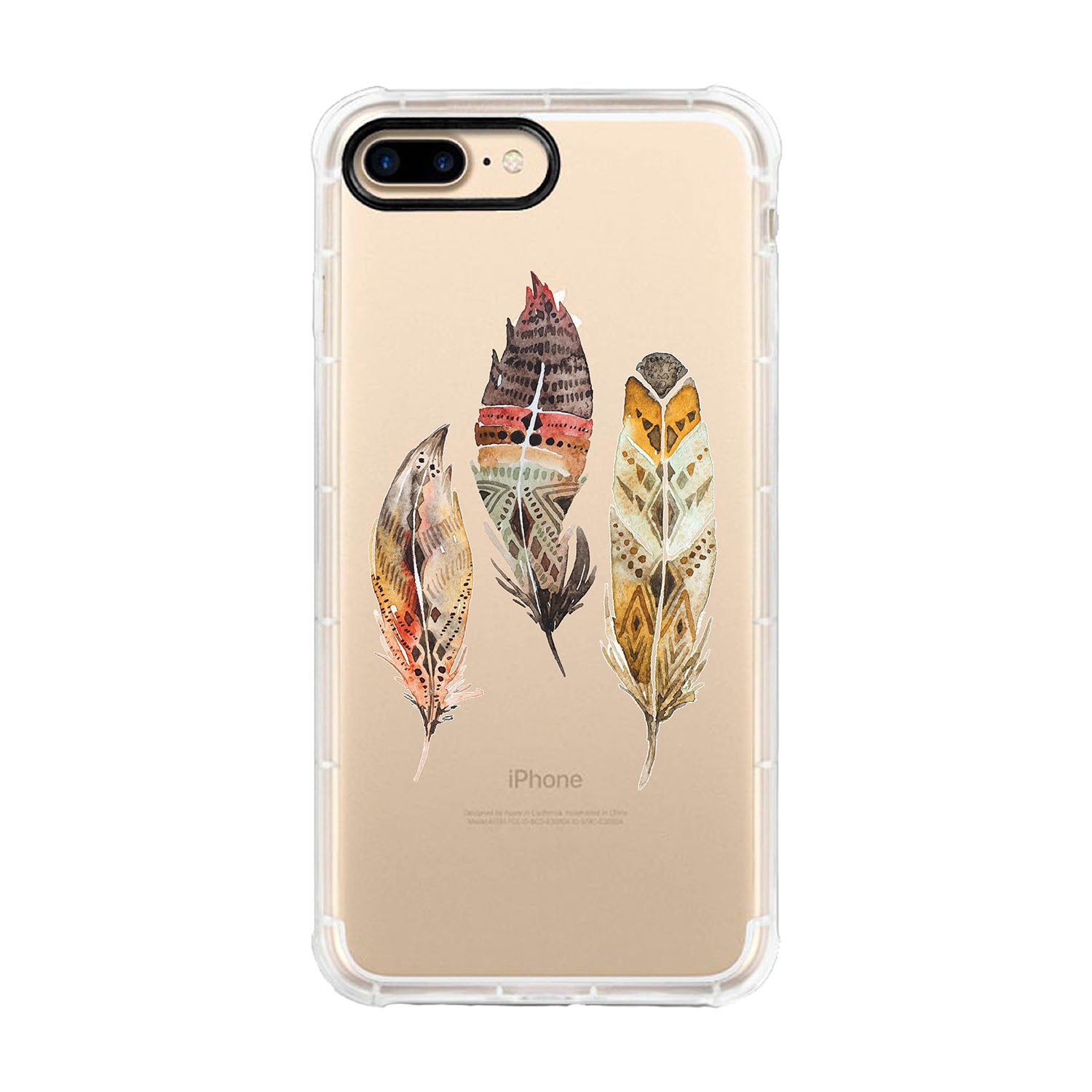 OTM Essentials | Triple Feathers Phone Case