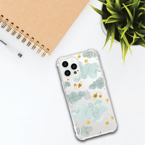 iPhone Case Clouds and Stars | OTM Essentials