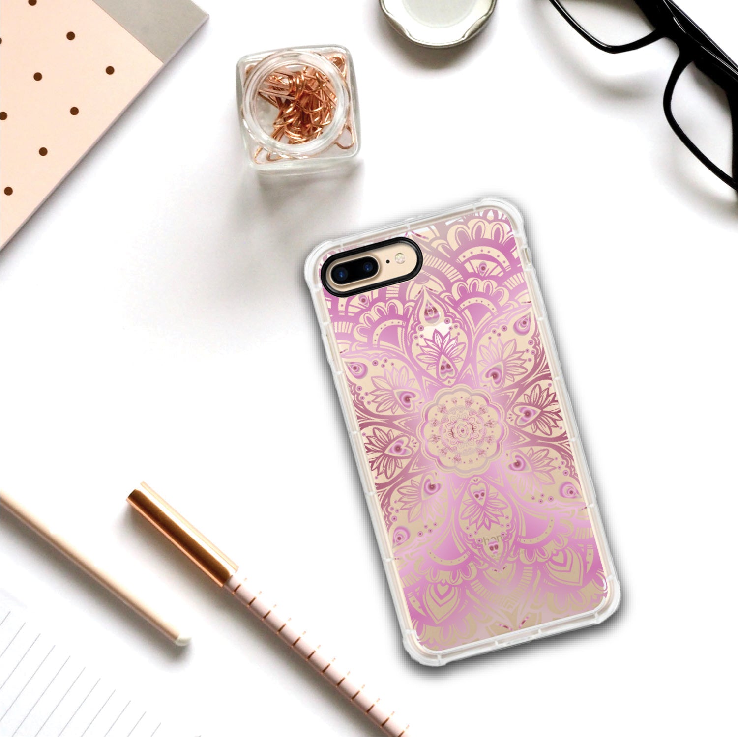 OTM Essentials | Mandala Heart Phone Case