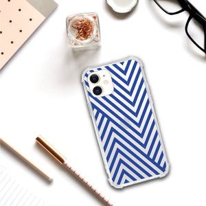 Abstract French Blue iPhone Case | OTM Essentials