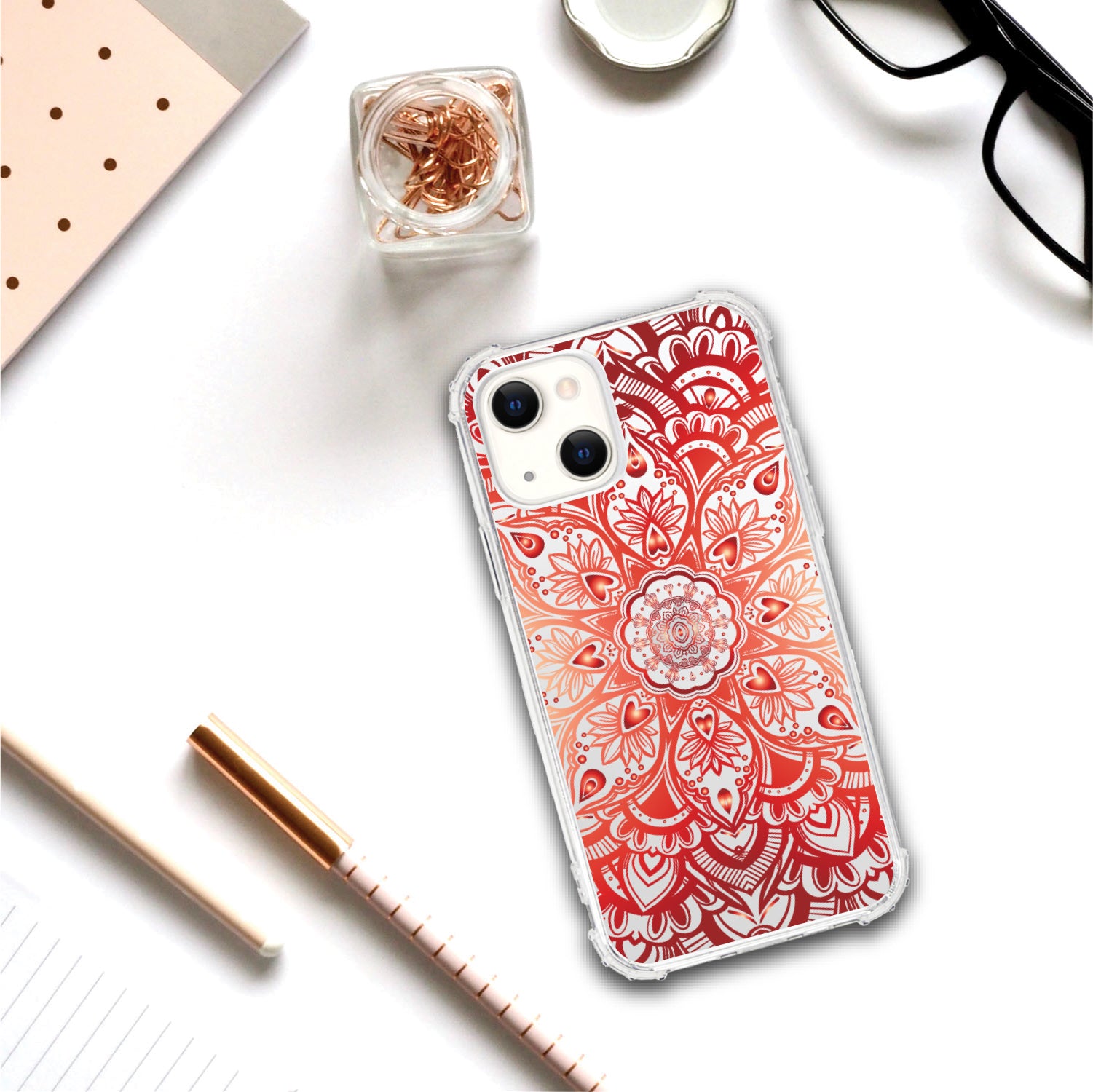 OTM Essentials | Mandala Heart Phone Case